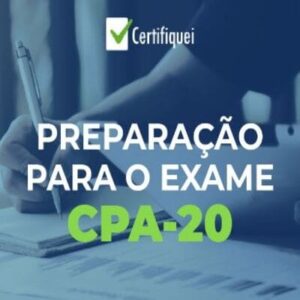 Curso Preparatório para o Exame do CPA-20
