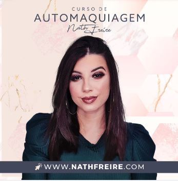 Curso de AUTOMAQUIAGEM por Nath Freire