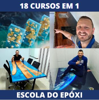 Escola do Epóxi 2.0 - A Faculdade da Resina Epóxi