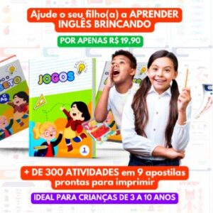 Aprender Inglês Brincando - Apostilas Lúdicas