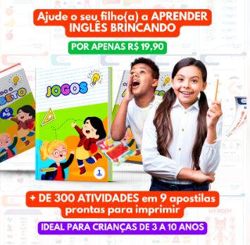 Aprender Inglês Brincando - Apostilas Lúdicas